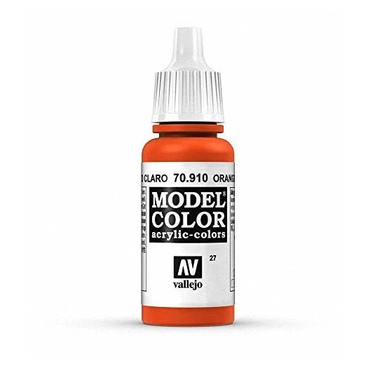 Vallejo Model Color: Orange Red (70.910) - 17ml