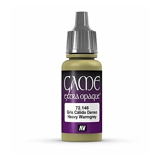 Vallejo Game Color Heavy Wamgrey X-Opaque Paint, 17ml