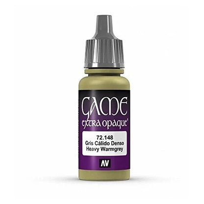 Vallejo Game Color Heavy Wamgrey X-Opaque Paint, 17ml