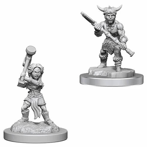 D&D Nolzur's Marvelous Miniatures: Halfling Barbarians (New in Box)