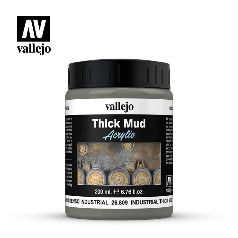 Vallejo Diorama FX: Industrial Mud (200ml) (26.809)