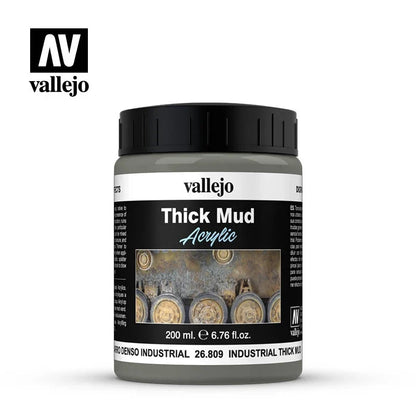 Vallejo Diorama FX: Industrial Mud (200ml) (26.809)