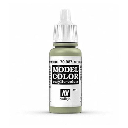 Vallejo Model Color Acrylic Paint, Medium Grey