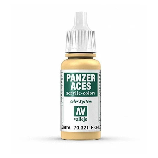 Vallejo Acrylic Paint, Bristish Tanker Highlights 321