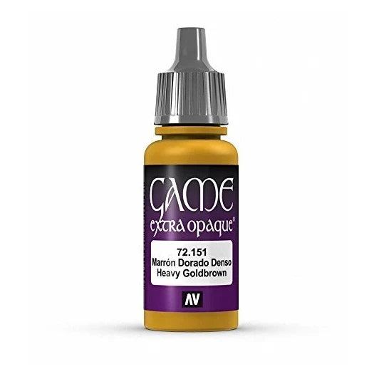 Vallejo Game Color: Heavy Gold Brown (72.151) - 17ml