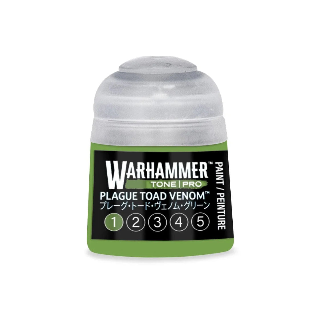 Warhammer Tone Pro Paint Plague Toad Venom 1 12Ml - Citadel Acrylic