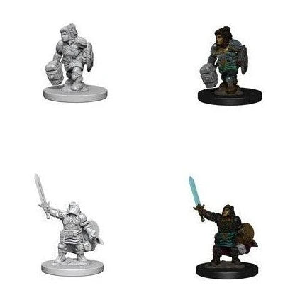 D&D Nolzur's Marvelous Miniatures: Dwarf Female Paladin (New in Box)