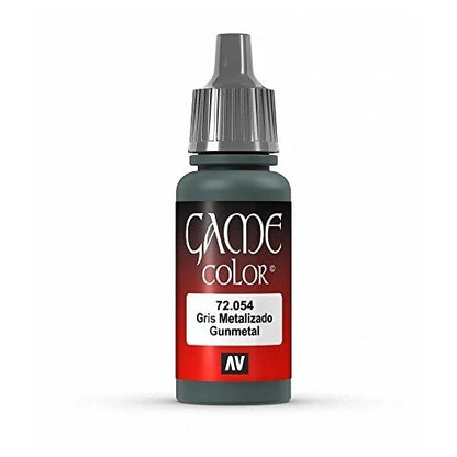 Vallejo Game Color: Gunmetal (72.054) - 17ml