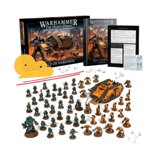 Warhammer: The Horus Heresy – Age of Darkness Box New In Box Warhammer: The Horus Heresy – Age of Darkness Box, First Release Year: 2023. Material: Plastic. Factions On Wargame Trader