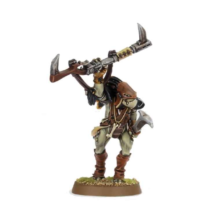 Kroot War Shaper (Unpainted) (Assembled) Miniature From Warhammer 40K