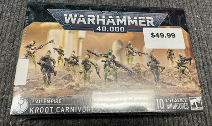 Kroot Carnivore Squad (New in Box/Sprue)