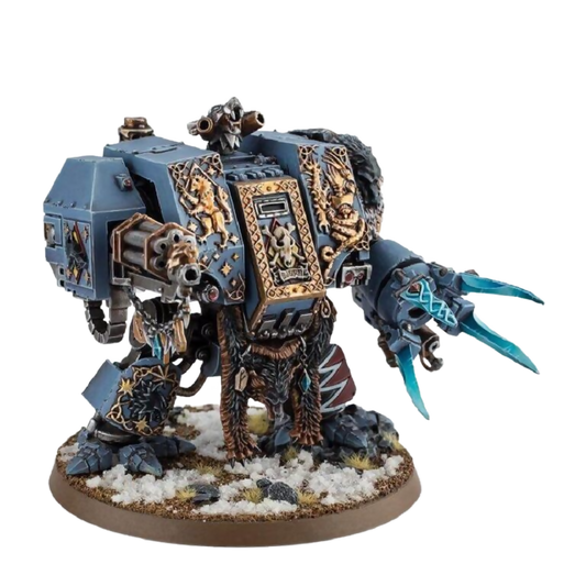 Bjorn the Fell-Handed/Murderfang/Space Wolves Venerable Dreadnought (New on Sprue)